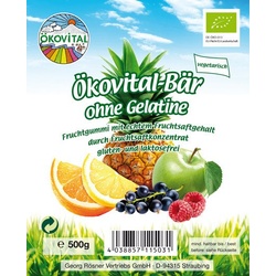 Ökovital Bio Bär ohne Gelatine 500g