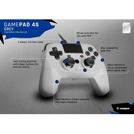 Snakebyte Game:Pad 4 S grau