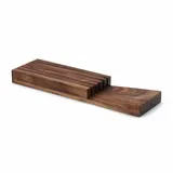 Continenta Messerblock für Schublade unbestückt Akazie