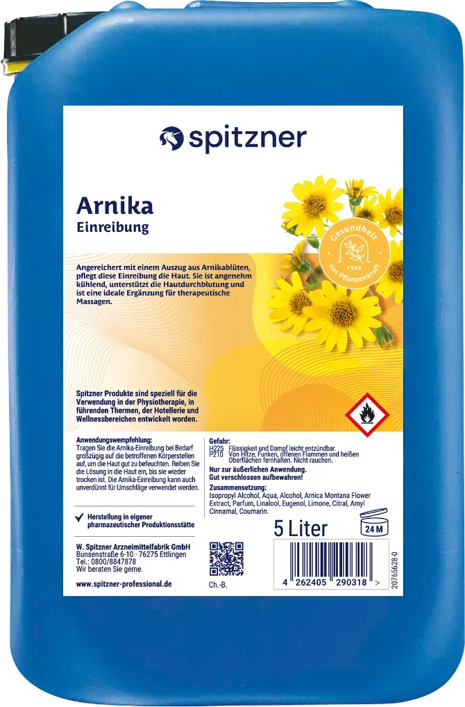 Spitzner Einreibung Arnika 5L