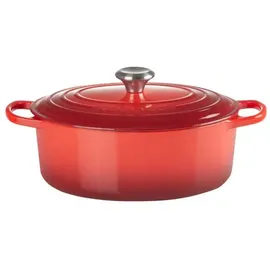 Le Creuset Signature Bräter 27 cm oval kirschrot