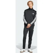 adidas Sportswear Basic 3-Streifen Tricot Trainingsanzug Black XS