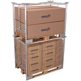 VARIOfit Palettenaufsatz Typ 65K verzinkt 1.200 x 800 mm Nutzhöhe 1.000 mm