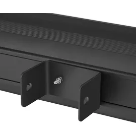 Tectake Infrarotheizstrahler Solaria Horizon 3000W, Aluminiumgehäuse - schwarz - Schwarz