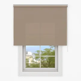 deco-raum Seitenzugrollo Tageslicht-Rollo Basic GL 115 x 150 cm braun