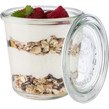 APS Weck-Glas mit Deckel, Sturzform 290 ml 6er Set - Ø 9 9