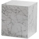FineBuy MONOBLOC Weiß MDF 40 x 40 x 45 cm