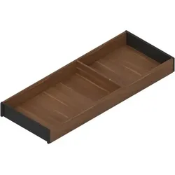 AMBIA-LINE Rahmen, für LEGRABOX/MERIVOBOX Schubkasten, Holzdesign, NL=550 mm, Breite=200 mm, Tenn.Nuss/carbonschw