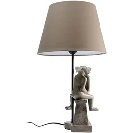 Kare DESIGN Tischleuchte Bunny Love Polyresin Braun