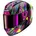 Integralhelm Schwarz/Gelb/Pink/Blau XXL