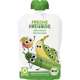 Freche Freunde Bio Quetschie Apfel, Banane, Spinat & Gurke 100 g