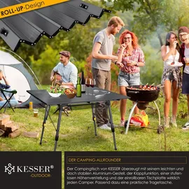 Kesser Campingtisch Faltbar Grau