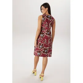 Aniston SELECTED Sommerkleid Blumen Braun/Weiß 40
