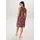 Aniston SELECTED Sommerkleid Blumen Braun/Weiß 40