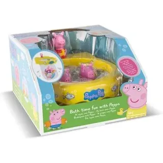 IMC TOYS 360112PP1 Peppa Pig Badenetz mit Figuren