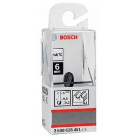Bosch Hohlkehlfräser 6 mm Ø 9,5 mm 1 Stück