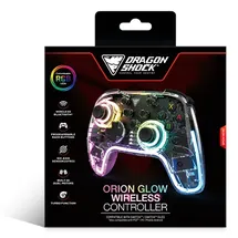 dragonshock Orion Glow Wireless RGB-Controller Mehrfarbig Nintendo Switch / PC