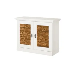 maison bleue Sideboard  Fancy ¦ weiß ¦ Maße (cm): B: 118,5 H: 90,1 T: 48.0