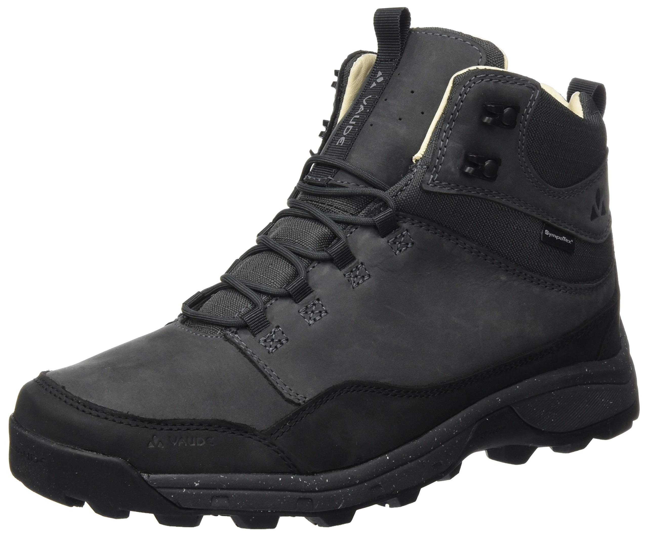 VAUDE wasserdichte Wanderstiefel für Damen “HKG Core Mid STX”, leichte Wanderschuhe für ausgiebige Touren, bequeme und rutschfeste Outdoorschuhe in schwarz - Größe 40