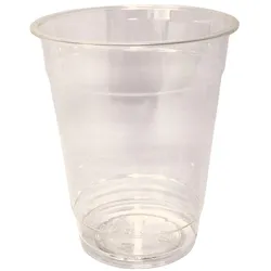 emissimo Transparente Becher aus PLA, kompostierbar - Kapazität: 237 ml (8 oz)  50 Stück