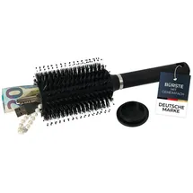 HMF Geldversteck Zuhause Reise, Haarbürste Geheimversteck im Bürstenkopf 23,5 x 8 x 8 cm Schwarz