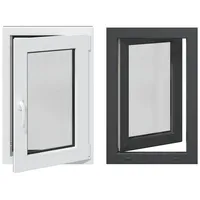 vidaXL Kellerfenster RISOR 60 x 80 cm grau