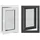 vidaXL Kellerfenster RISOR 60 x 80 cm grau