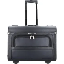 Dermata Pilotenkoffer 7056P 2-Rollen 37,5 cm / 44 l schwarz