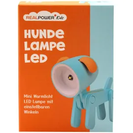 Realpower LED-Tier Taschenlampe Blue Dog