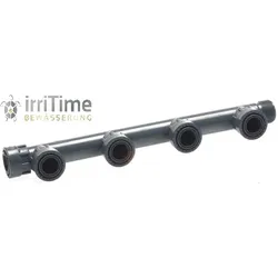 PVC Verschraubung 4-fach Verteiler Adapter Überwurf
