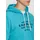 s.Oliver Hoodie Sweatshirt mit Stickerei Türkis L