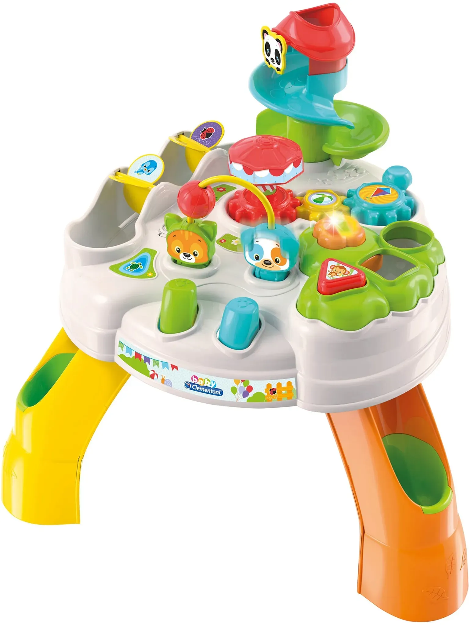Clementoni baby Activity-Spieltisch Baby-Park, mehrfarbig
