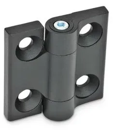 Scharniere, mit einstellbarer Friktion, Zink-Druckguss (437-ZD-40-40-A-SW)