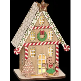 Fééric Lights & Christmas Kerzenlaterne 15 cm mehrfarbig