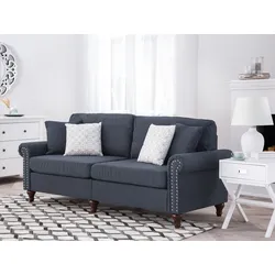 3-Sitzer Sofa dunkelgrau OTRA II