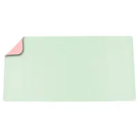 Deflecto Schreibtischunterlage doppelseitig grün/rosa Kunstleder 80,0 x 40,0 cm, 1 St.