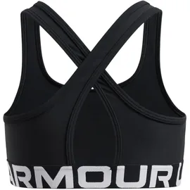 Under Armour Crossback Bra Schwarz/Weiß XS
