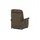 HIMOLLA Sessel 7706 Leder 101 x 112 x 101 cm Braun elektrisch