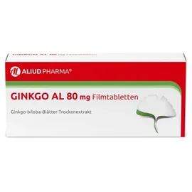 Aliud Ginkgo AL 80 mg Filmtabletten