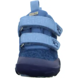 Affenzahn Low Boot Elephant 0084430119 Blau, - Stiefel ohne Futter - Barfußschuhe KINDER, Blau für Kinder, blau, Größe 34 EU