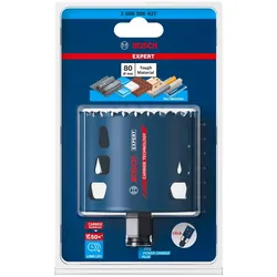 Bosch EXPERT Tough Material Lochsäge 80 x 60 mm ( 2608900437 ) Carbide Technology