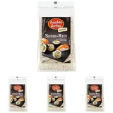 Bamboo Garden Sushi-Reis, 500g (Verpackungsdesign kann abweichen) (Packung mit 4)