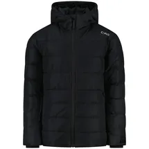 CMP KID JACKET FIX HOOD Skijacke Schwarz 128