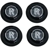 Radnabendeckel für Rolls Royce Phantom Ghost Wraith Dawn Cullinan,staubdicht Felgenkappen, Nabendeckel,Radmittelkappen,Radnaben-Mittelabdeckungen,A
