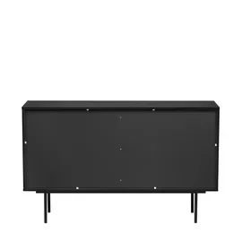WoodMan Stripe 140 x 84 x 40 cm Schwarz