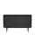WoodMan Stripe 140 x 84 x 40 cm Schwarz