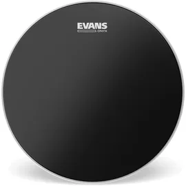 Evans B18ONX2 45,72cm (18 Zoll) Tomfell Onyx doppellagig, 0,19mm, Mattschwarz
