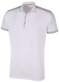 Galvin Green MARCUS Herren Polo weiss/grau