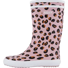 Aigle Lolly Pop Play3 Gummistiefel Leopard Rosa 31