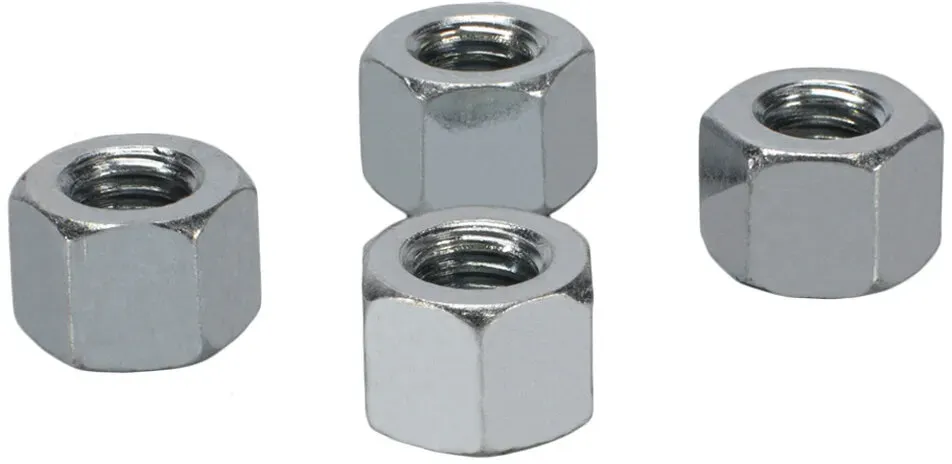 19“ BEFESTIGUNGS-SET, 4 Kronmuttern für Rackprofil mit Klemmkeder